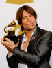 Kieth Urban with his award in the press room during the 52nd Annual GRAMMY Awards held at Staples Center on January 31st 2010 2