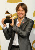 Kieth Urban with his award in the press room during the 52nd Annual GRAMMY Awards held at Staples Center on January 31st 2010 5