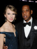 Jay Z and Taylor Swift in the audience during the 52nd Annual GRAMMY Awards held at Staples Center on January 31st 2010 in Los Angeles 1