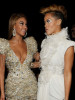 Beyonce Knowles and Rihanna backstage at the 52nd Annual GRAMMY Awards held at Staples Center on January 31st 2010 in Los Angeles California 3