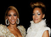 Beyonce Knowles and Rihanna backstage at the 52nd Annual GRAMMY Awards held at Staples Center on January 31st 2010 in Los Angeles California 1