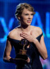 Taylor Swift accepts the award onstage during the 52nd Annual GRAMMY Awards held at Staples Center on January 31st 2010 in Los Angeles California 8