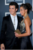 Kevin Jonas and his wife Danielle Deleasa arrive at the 52nd Annual GRAMMY Awards held at Staples Center on January 31st 2010 in Los Angeles California 4