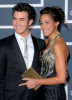 Kevin Jonas and his wife Danielle Deleasa arrive at the 52nd Annual GRAMMY Awards held at Staples Center on January 31st 2010 in Los Angeles California 5