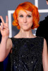 Hayley Williams arrives at the 52nd Annual GRAMMY Awards held at Staples Center on January 31st 2010 in Los Angeles California