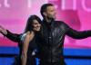 Ricky Martin and Lea Michele speak onstage during the 52nd Annual GRAMMY Awards held at Staples Center on January 31st 2010 in Los Angeles California 3