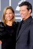 Harry Connick Jr and his wife Jill Goodacre arrive at the 52nd Annual GRAMMY Awards held at Staples Center on January 31st 2010 in Los Angeles California