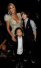 Justin Bieber in the audience during the 52nd Annual GRAMMY Awards held at Staples Center on January 31st 2010 in Los Angeles California with Beyonce Knowles