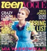 Mia Wasikowska shows her new hair boy cut on the cover of the March 2010 issue of Teen Vogue Magazine 1