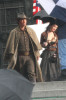 Megan Fox and Josh Brolin spotted on February 5th 2010 while filming scenes for the upcoming film Jonah Hex in Los Angeles 5