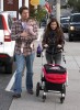 Alyson Hannigan seen with her husband Alexis Denisoff and their daughter Satyana out for a walk on February 4th 2010 in Brentwood 5