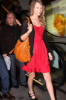 Taylor Swift spotted on February 5th 2010 as she arrives at Sydney Airport wearing a red cute dress 5