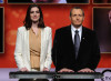 Anne Hathaway and Tom Sherak speak at the 82nd Academy Awards nominations announcement held at the Samuel Goldwyn Theater on February 2nd 2010 in Beverly Hills 1