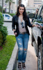 Kim Kardashian picture while heading to the Intercontinental hotel on February 2nd 2010 in Miami Florida 5