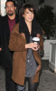 Jessica Alba spotted on February 3rd 2010 walking in New York wearing a brown coat jacket 3