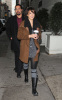 Jessica Alba spotted on February 3rd 2010 walking in New York wearing a brown coat jacket 1