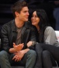 Zac Efron and  Vanessa Hudgens seen together on February 3rd 2010 at the Los Angeles Lakers game 8