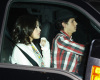 Nick Jonas and Selena Gomez arriving at Jim Henson Studios to record We Are the World on February 1st 2010 in Hollywood 1