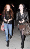 Miley Cyrus seen with Demi Lovato on February 2nd 2010 in Studio City 3