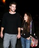 Miley Cyrus spotted with her boyfriend  Liam Hemsworth on February 2nd 2010 in Studio City 3