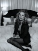 Kate Moss photoshoot for the March 2010 cover of Harpers Bazaar 1