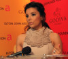 Eva Longoria Parker attends the announcement of Godivas Valentines Day partnership with the Elton John AIDS Foundation on February 1st 2010