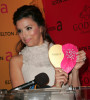 Eva Longoria Parker attends the announcement of Godivas Valentines Day partnership with the Elton John AIDS Foundation on February 1st 2010