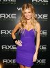 Marisa Miller attends the Axe Lounge at Fontainebleau Hotel on February 5th 2010 in Miami Beach Florida 2