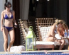 Courteney Cox spotted at the pool side with friends on February 5th 2010 in Cabo San Lucas Mexico 2