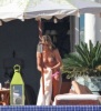 Jennifer Aniston spotted at the pool side with friends during her 41st birthday on February 5th 2010 in Cabo San Lucas Mexico 3