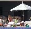 Jennifer Aniston spotted at the pool side with friends during her 41st birthday on February 5th 2010 in Cabo San Lucas Mexico 15