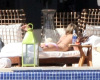 Jennifer Aniston spotted at the pool side with friends during her 41st birthday on February 5th 2010 in Cabo San Lucas Mexico 11