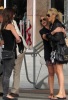 Stephanie Pratt with Audrina Patridge and Lauren Bosworth together on February 8th 2010 outside the Eden Roc Hotel in Miami 1