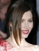 Jessica Biel attends the movie premiere of Valentines Day held on February 8th 2010 at Graumans Chinese Theatre in Hollywood 7