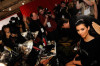 Kim Kardashian backstage at the Heart Truth Fall 2010 Fashion Show during Mercedes Benz Fashion Week at The Tent at Bryant Park on February 11th 2010 in New York City 1