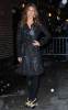 Jessica Biel arrives at the at the Ed Sullivan Theatre on February 10th 2010 for The Late Show with David Letterman 1