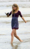 Taylor Swift spotted on February 9th 2010 while at the beach in Melbourne Australia 4