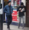 Robert Pattinson spotted getting food from Nandos restaurant as well as shopping at some local stores on February 6th 2010 in London 2