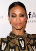 Zoe Saldana attends the amfAR New York Gala during the Fall 2010 Fashion Week at Cipriani 42nd Street on February 10th 2010 in New York City 4