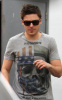 Zac Efron spotted spotted running errands on February 11th 2010 on Robertson Avenue in Los Angeles California 1