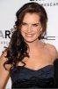 Brooke Shields attends the amfAR benefit gala on February 12th 2010 in New York 1