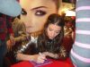 Lara Scandar at her CD release Mission is You held on February 3rd 2010 at Virgin Mega Stores in Cairo Egypt while signing autograhs for her fans 5