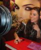 Lara Scandar at her CD release Mission is You held on February 3rd 2010 at Virgin Mega Stores in Cairo Egypt while signing autograhs for her fans 7