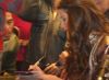 Lara Scandar at her CD release Mission is You held on February 3rd 2010 at Virgin Mega Stores in Cairo Egypt while signing autograhs for her fans 1