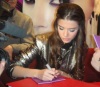 Lara Scandar at her CD release Mission is You held on February 3rd 2010 at Virgin Mega Stores in Cairo Egypt while signing autograhs for her fans 3