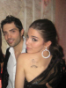 Lara Scandar and Mohammad Bash at the private party held for the launch of Mission is You on February 4th 2010 in Cairo Egypt 4