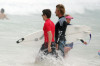 Zac Efron attends the Oakleys Learn To Ride charity surf event held on February 15th 2010 at Bondi Beach in Sydney 3