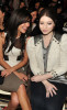 Jessica Szohr and Michelle Trachtenberg attend the Jill Stuart Fall 2010 Fashion Show on February 15th 2010 during Mercedes Benz Fashion Week at the New York Public Library 4