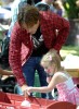 Larry Birkhead and his daugher Dannielynn seen together on February 14th 2010 at a carnival 2