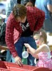 Larry Birkhead and his daugher Dannielynn seen together on February 14th 2010 at a carnival 3